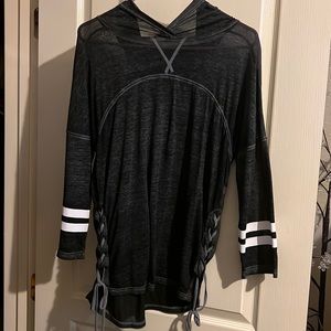 Kohls hooded long-sleeve shirt
